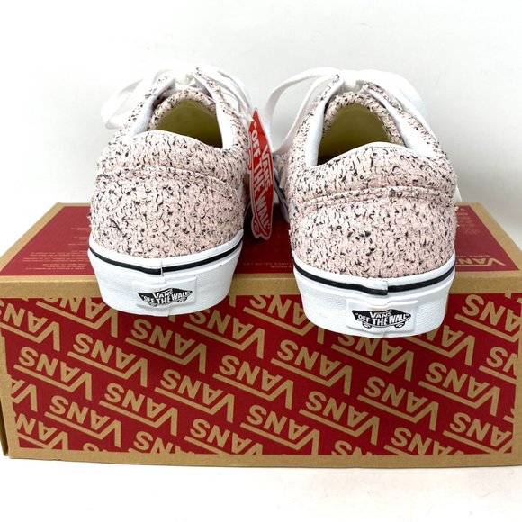 🌹 Sale 🌹 VANS Old Skool Boucle Pink Women’s Size 8 9 Sneakers VN0A38G118B - Picture 6 of 16